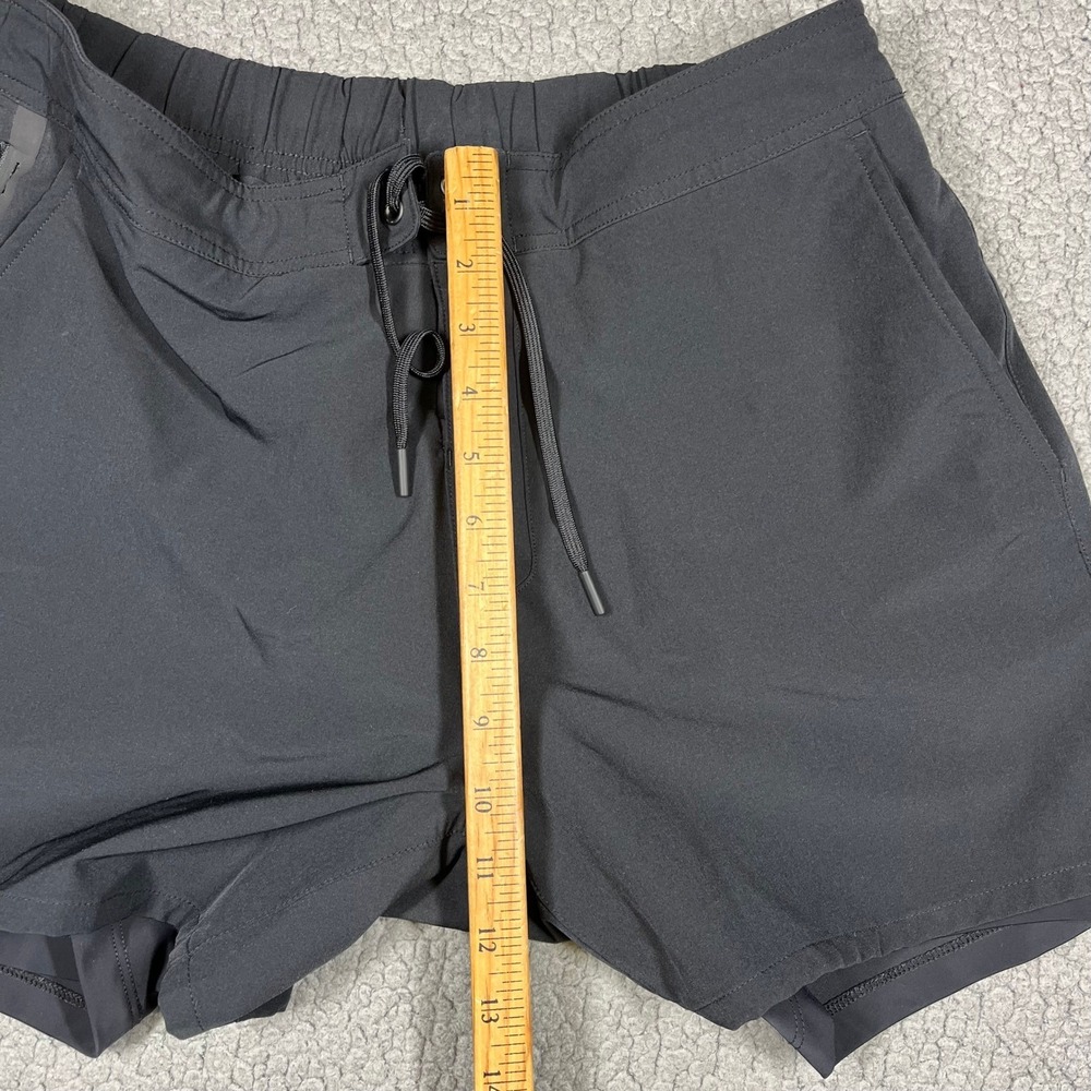 Ten Thousand Interval Short Mens Large Black 2-in-1 Compression Liner TTSH003V6 - Picture 9 of 11